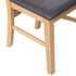Swen Studio -  Dining Chairs 6 pcs Solid Oak Wood and Faux Leather